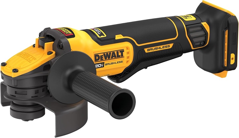 DEWALT FLEXVOLT ADVANTAGE 20V MAX Angle Grinder, Paddle Switch, 4-1/2-Inch to 5-Inch, Tool Only (DCG416B) - - Amazon.com