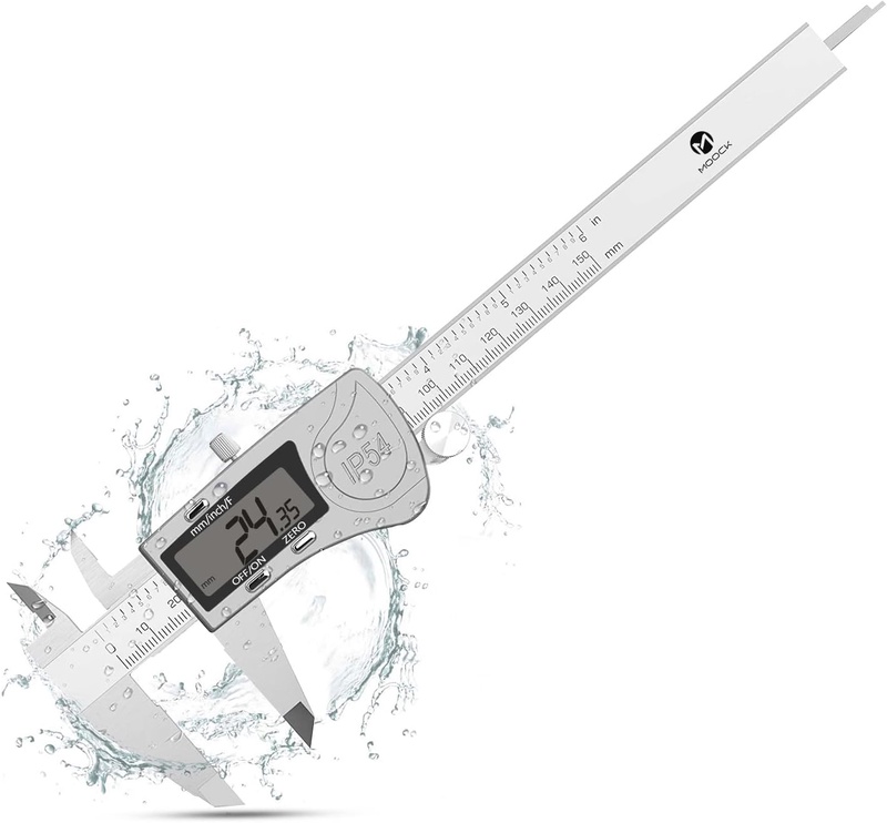 Amazon.com: MOOCK Digital Caliper, Calipers Measuring Tool, Electronic Micrometer Caliper with LCD Screen, Inch Milimeter Fractions Conversion : Everything Else