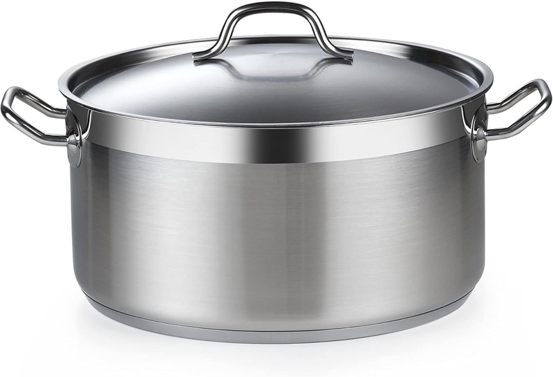 Amazon.com: Cooks Standard Professional Stainless Steel Stockpot, 9-Qt, silver: Home & Kitchen