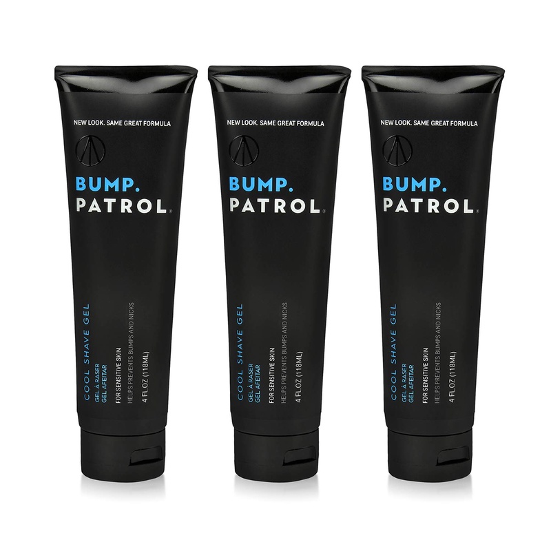 Amazon.com: Bump Patrol Cool Shave Gel 4 Ounce Tube (Sensitive) (118ml) (3 Pack) : Beauty & Personal Care