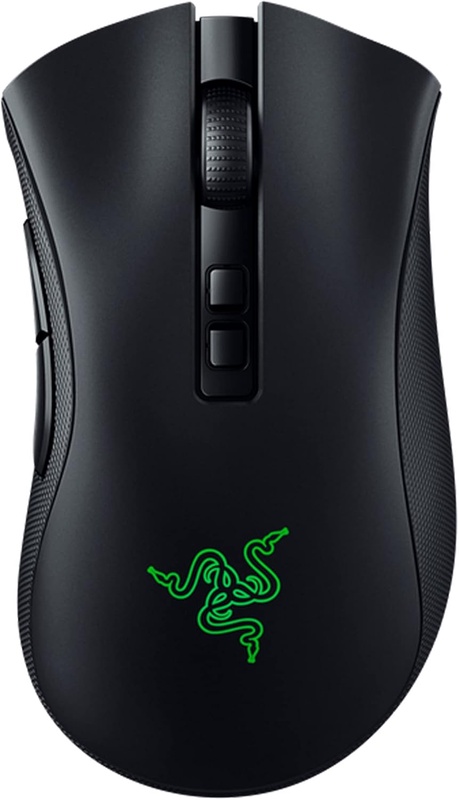Amazon.com: Razer DeathAdder V2 Pro Wireless Gaming Mouse: 20K DPI Optical Sensor - 3X Faster Than Mechanical Optical Switch - Chroma RGB Lighting - 70 Hr Battery Life - 8 Programmable Buttons - Classic Black : Musical Instruments