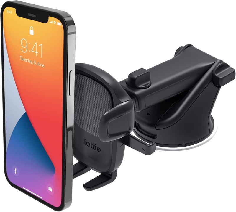 Amazon.com: iOttie Easy One Touch 5 Dashboard & Windshield Universal Car Mount Phone Holder Desk Stand for -iPhone, Samsung, Moto, Huawei, Nokia, LG, Smartphones : Everything Else