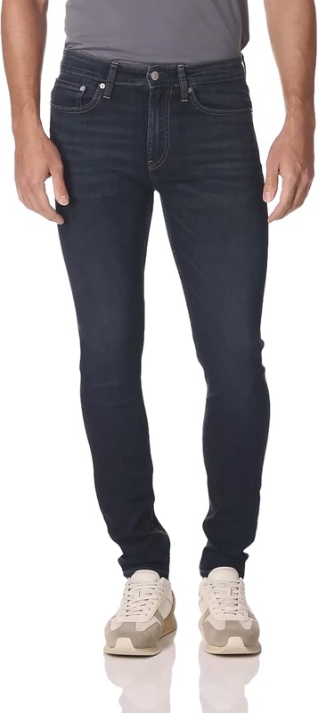 Calvin Klein Men's Skinny Fit Jeans, Avedon Dark, 30x32 at Amazon Men’s Clothing store