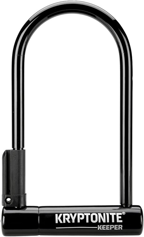Amazon.com: Kryptonite Keeper Standard 12mm U-Lock Bicycle Lock with FlexFrame-U Bracket , Black: Sports & Outdoors