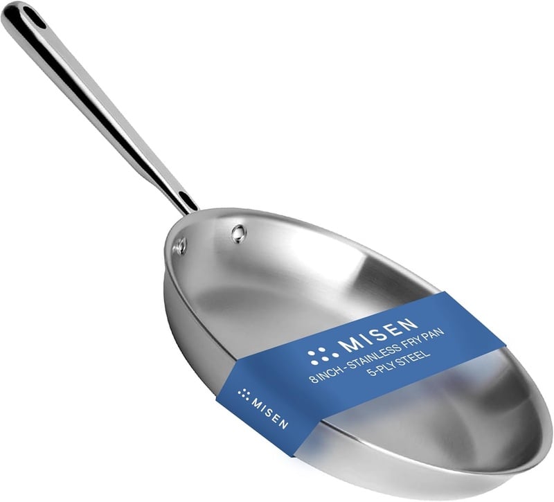 Amazon.com: Misen 5-Ply Stainless Steel 8