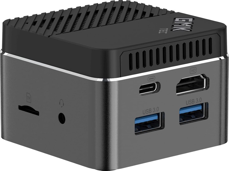 Amazon.com: Mini PC Windows 11 Mini Desktop Computer 8GB DDR4 128GB SSD Intel Celeron J4125 Processor, Dual-Band Wi-Fi/Gigabit Ethernet/BT5.2/4K @ 60Hz/USB3.0/VESA Mount, Support M.2 SATA SSD : Electronics