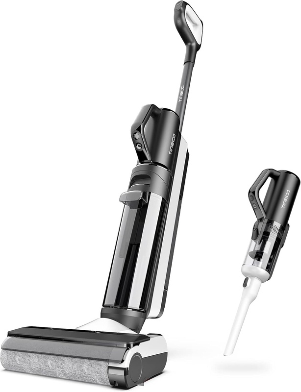 Amazon.com: Tineco Floor ONE S5 Combo 2-in-1 Smart Cordless Wet-Dry Vacuum Cleaner and HandVac, Great for Sticky Messes and Pet Hair, Lightweight, Ultra-Quiet, with Smart Display, Wi-Fi, App and Voice Guide : Tools & Home Improvement