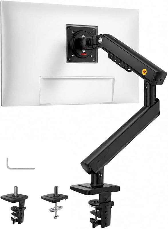 Amazon.com: NB SmooVex™ Monitor Mount, Monitor Stand fits up to 32 Inch, Mechanical Spring Mount, VESA 75/100 mm, Model-A5(Black) : Electronics