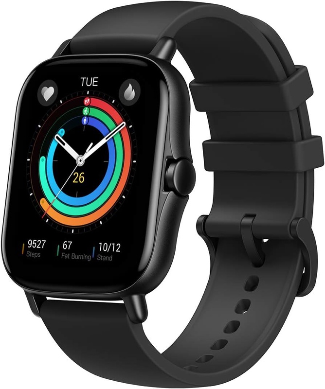 Amazon.com: Amazfit GTS 2e Smartwatch For Men Women with Alexa & GPS, Fitness Tracker with 90 Sports Modes, 14 Day Battery Life, Blood Oxygen Heart Rate Monitor, Waterproof, for Android Phone iPhones, Black : Clothing, Shoes & Jewelry