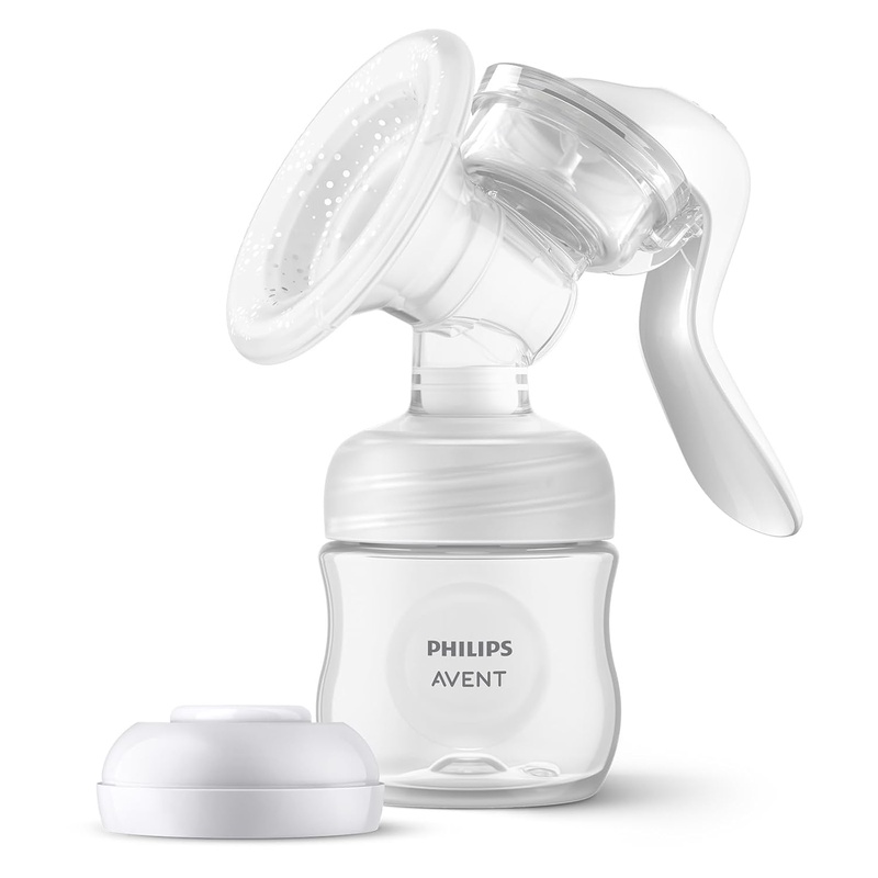 Amazon.com : Philips Avent Manual Breast Pump - Easy Pumping with Natural Motion Technology - Transparent, SCF430/03 : Baby