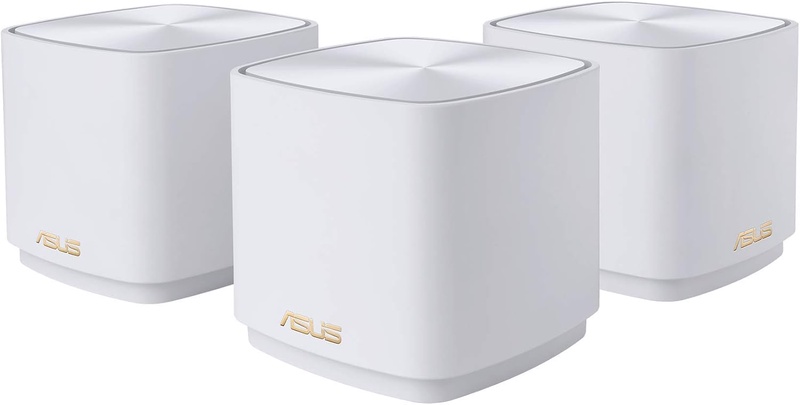 Amazon.com: ASUS ZenWiFi AX Mini,Mesh WiFi 6 System (AX1800 XD4 3PK)-Whole Home Coverage up to 4800 sq.ft & 5+ Rooms, AiMesh, White : Electronics