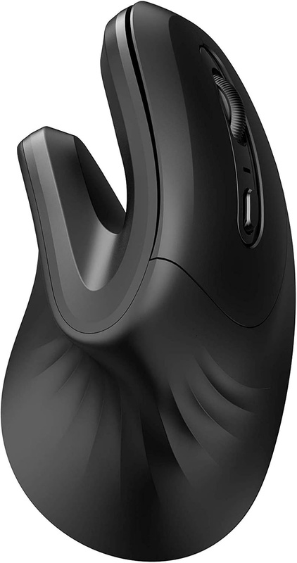 Amazon.com: MOJO Perfect Grip Dual Mode Silent Vertical Ergonomic Mouse - Bluetooth/Wireless Optical Mouse w/Adjustable Sensitivity and Quiet Buttons : Electronics