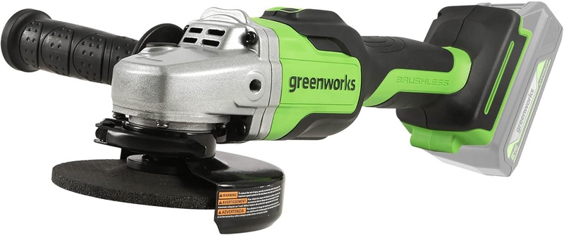 Amazon.com : Greenworks AG24L00, Angle Grinder, Green : Tools & Home Improvement