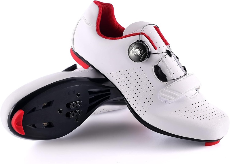 Amazon.com | Mens Road Mountain Cycling Shoes Spinning SPD Bike for Cleats Lightweight Breathable | Cycling