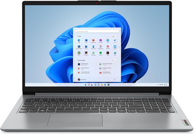 Amazon.com: Lenovo IdeaPad 1 – AMD Ryzen5-5500U – 15.6