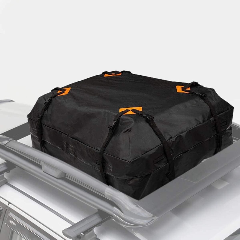 Amazon.com: VaygWay Rooftop Cargo Carrier Bag –Waterproof Car Roof Cargo Bag – Heavy Duty 15 Cubic Feet – Universal Car SUV Camping Bag : Automotive