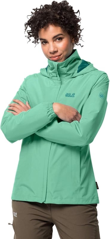 Amazon.com: Jack Wolfskin Womens Stormy Point Jacket W, Pacific Green, XS : Clothing, Shoes & Jewelry