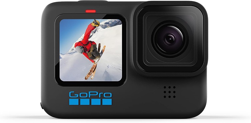 Amazon.com : GoPro HERO10 Black - Waterproof Action Camera with Front LCD and Touch Rear Screens, 5.3K60 Ultra HD Video, 23MP Photos, 1080p Live Streaming, Webcam, Stabilization : Electronics