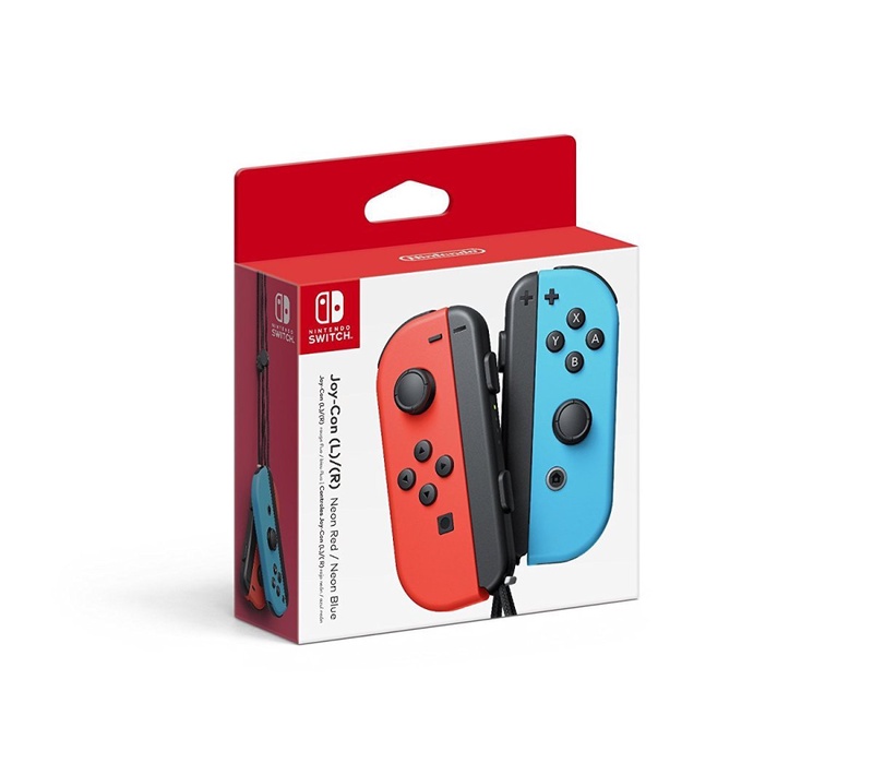 Amazon.com: Nintendo Joy-Con (L/R) - Neon Red/Neon Blue : Video Games