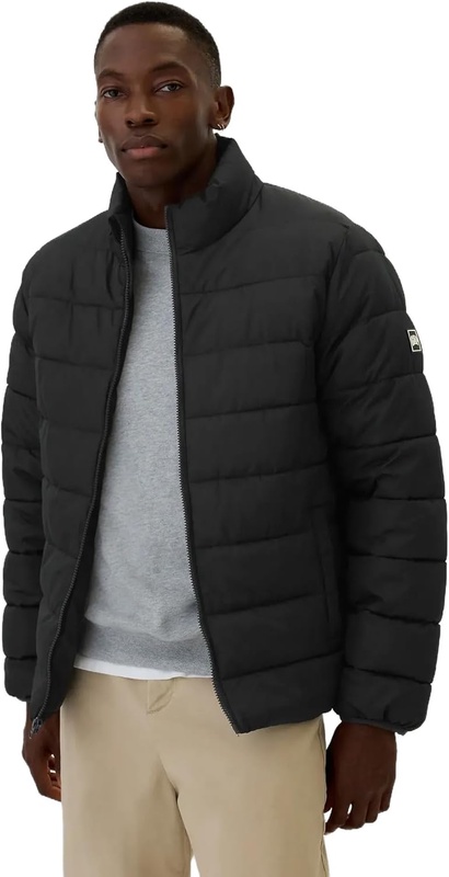 GAP Men's Logo Lightweight Puffer Jacket at Amazon Men’s Clothing store