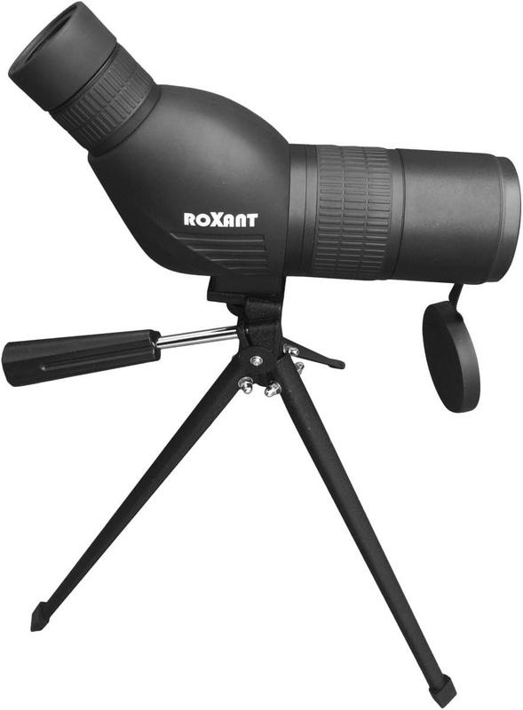 Amazon.com : Roxant Authentic Blackbird High Definition Spotting Scope with Zoom - Rubber Armor, Fully Multi-Coated Optical Glass Lens + BAK4 Prism. Includes Tripod & Case + Lifetime Replacement : Sports & Outdoors