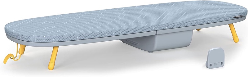 Amazon.com: Joseph Joseph Folding Space-Saving, Compact Table-top Ironing Board, Grey/Yellow : Home & Kitchen