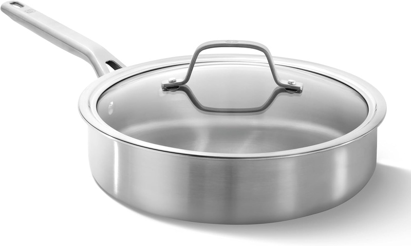 Amazon.com: Calphalon Stainless Steel 3-Qt Sauté Pan with Lid : Everything Else