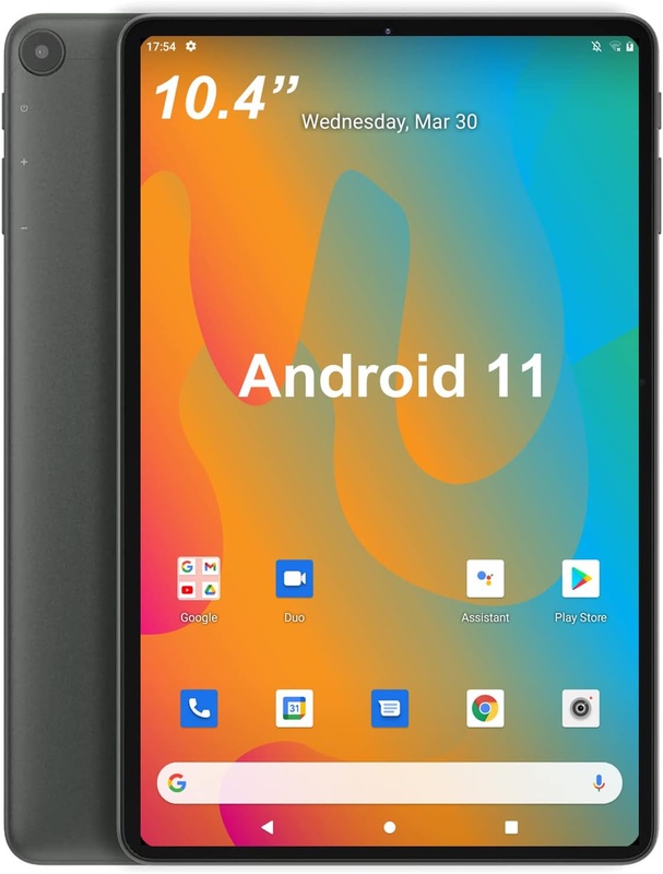 Amazon.com : Android 11 Tablet 10.4 inch, ALLDOCUBE Kpad Tablet PC, 4GB RAM+64GB ROM, Unisoc T610 Quad-Core Processor, 5MP Front + 5MP Rear Camera, 2K IPS 2000x1200 HD Full Screen, 6000mAh, Bluetooth 5.0 (Grey) : Electronics
