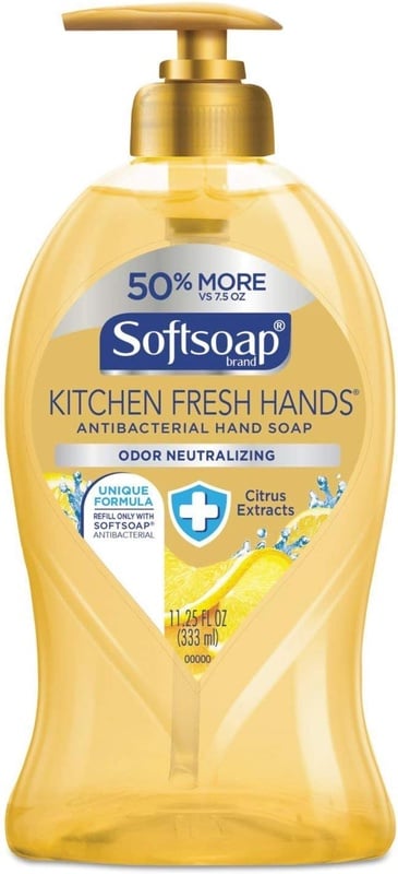 Amazon.com: Softsoap Antibacterial Hand Soap, Citrus, 11 1/4 oz Pump Bottle, 6/Carton : Beauty & Personal Care