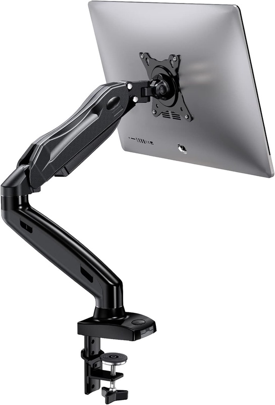 Amazon.com: HUANUO Monitor Mount, Height Adjustable Monitor Arm, Single Monitor Stand with Full Motion Swivel, Monitor Desk Mount Supports Max 30 Inch 4.4 to 14.3lbs, VESA Mount Bracket, Gas Spring Monitor Mount : Electronics