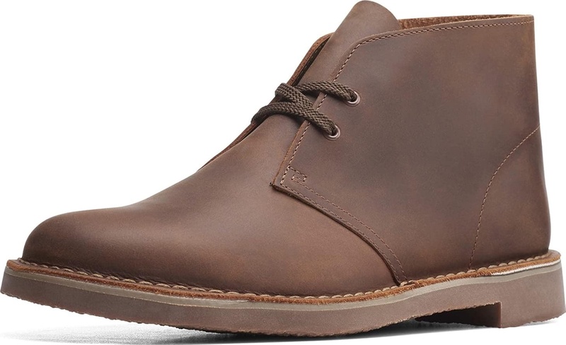 Amazon.com | Clarks Men's Bushacre 3 Chukka Boot, Dark Brown, 9.5 | Chukka