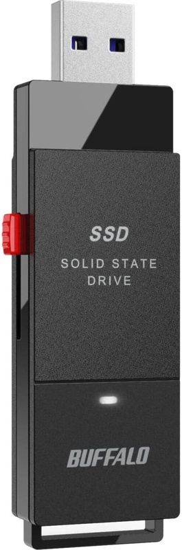 Amazon.com: BUFFALO External SSD 500GB - Up to 600MB/s - USB-C - USB-A - USB 3.2 Gen 2 (Compatible with PS4 / PS5 / Windows/Mac) - External Solid State Drive Stick - ‎‎‎SSD-PUT500U3B : Electronics