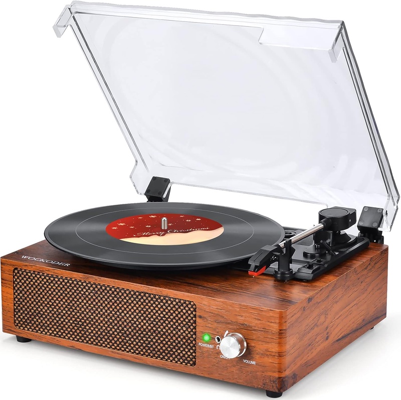 Amazon.com: Record Player Turntable Vinyl Record Player with Speakers Turntables for Vinyl Records 3 Speed Belt Driven Vintage Record Player Vinyl Player Music Vinyl Turntable (Vintage Bisque, Standard) : Everything Else