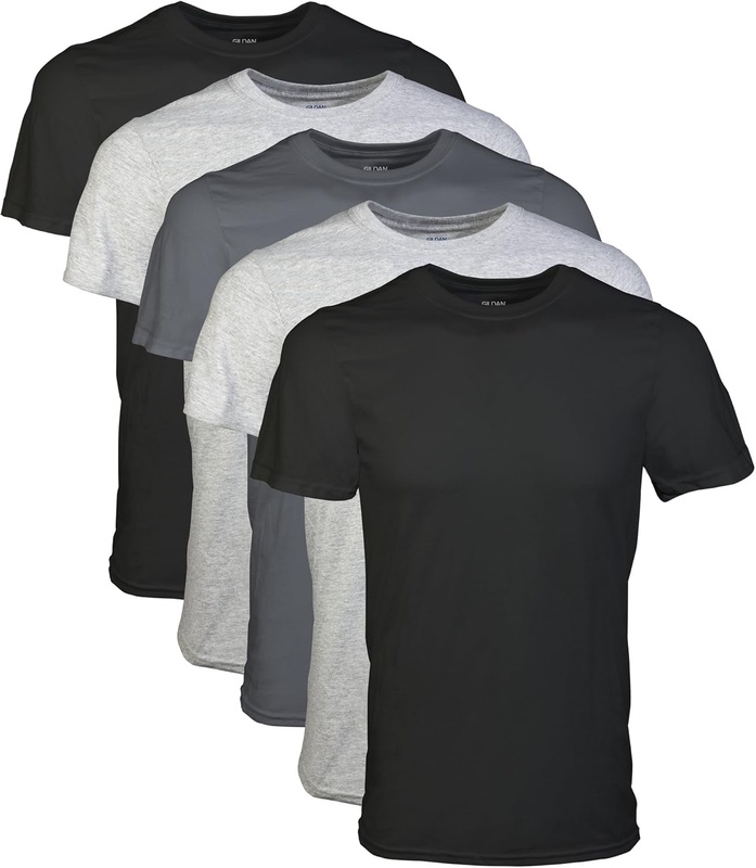 Gildan Men's Crew T-Shirts, Multipack, Style G1100 | Amazon.com