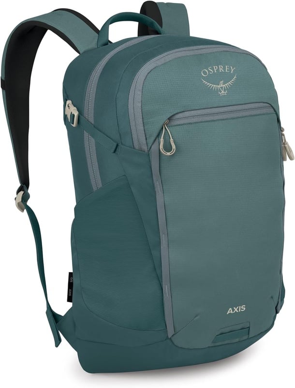 Amazon.com: Osprey Axis Laptop Backpack, Blue OS | commuter backpack, everyday bag, campus pack, laptop carry, laptop sleeve, work school travel, bottle pockets, everyday carry : Electronics