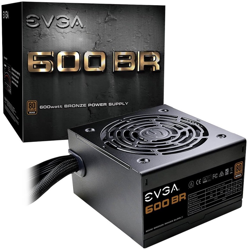 Amazon.com: EVGA 600 BR, 80+ Bronze 600W, 3 Year Warranty, Power Supply 100- BR-0600-K1 : Electronics