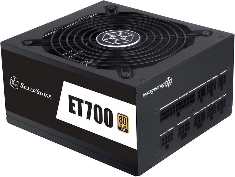 Amazon.com: Silverstone Technology ET700-MG 700 Watt Fully Modular Plus Gold ATX Power Supply with Flat Black Flex Cables and Improved Capacitors (SST-ET700-MG) : Everything Else