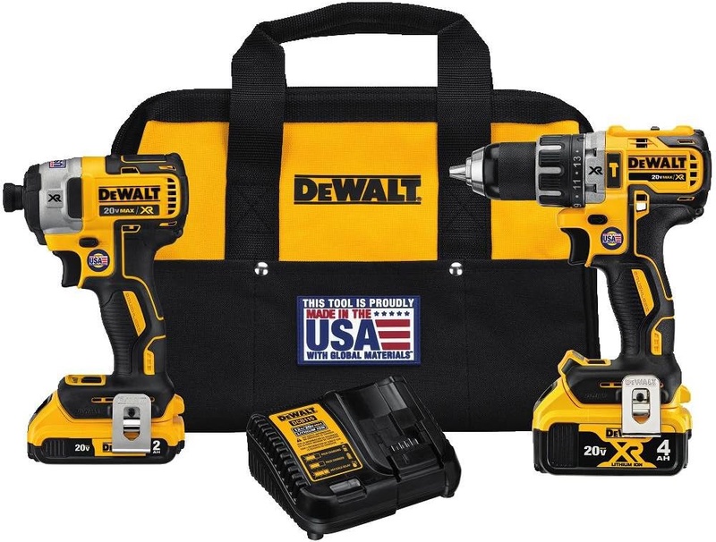 DEWALT 20V MAX Cordless Drill Combo Kit, 2-Tool (DCK287D1M1) - - Amazon.com