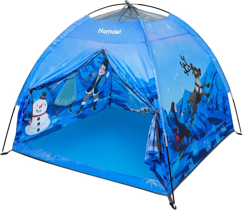 Amazon.com: Hamdol Play Tent for Kids, Indoor and Outdoor Kids Tent with Carry Bag, Imaginative Graphic Designed Playhouse for Boys and Girls - 47