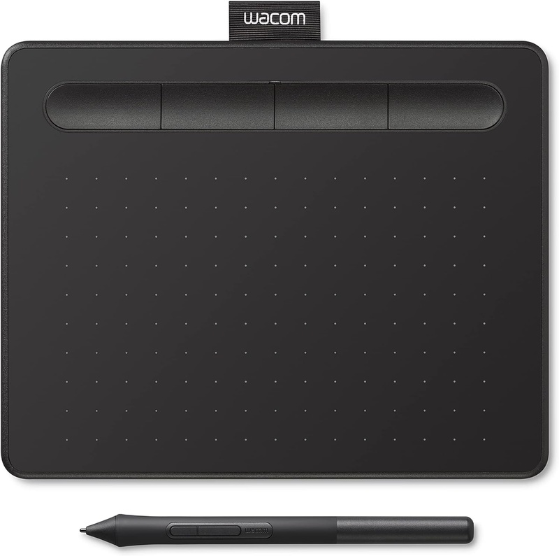 Amazon.com: Wacom Intuos Graphics Drawing Tablet for Mac, PC, Chromebook & Android (small) with Software Included - Black (CTL4100) : Electronics