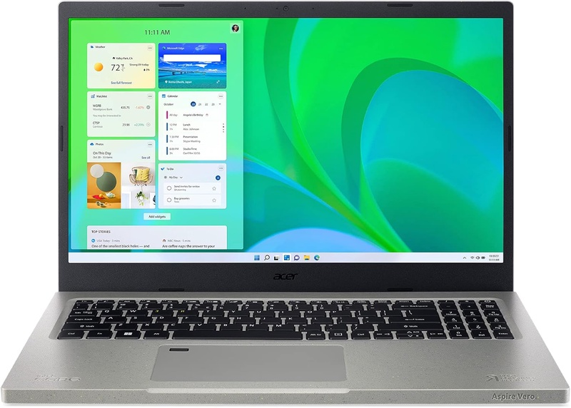 Amazon.com: Acer Aspire Vero AV15-51-75QQ Green PC | 15.6