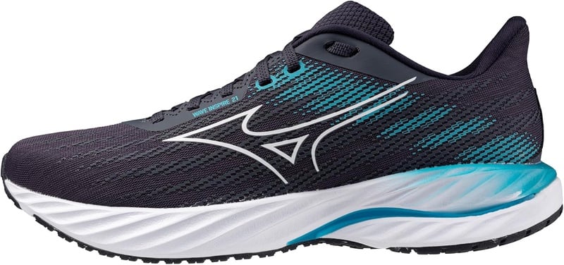 Amazon.com | Mizuno Men's Wave Inspire 21 Running Shoe | Support Road-Trail Runner | Odyssey Grey-White | US Mens 10 | Road Running