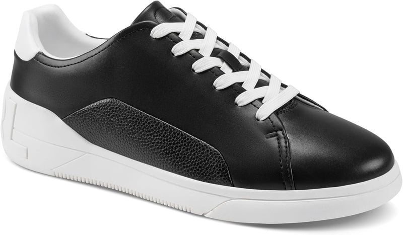 Amazon.com | KARL LAGERFELD Paris Men's Allez Lace Up Sneaker, Black, 10.5 | Fashion Sneakers