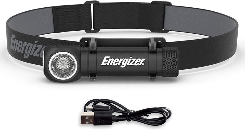 Amazon.com: Energizer 1000 High Lumen Hybrid LED Headlamp, IPX4 Water Resistant, Durable Metal LED Light, Rechargeable Headlamp : Tools & Home Improvement