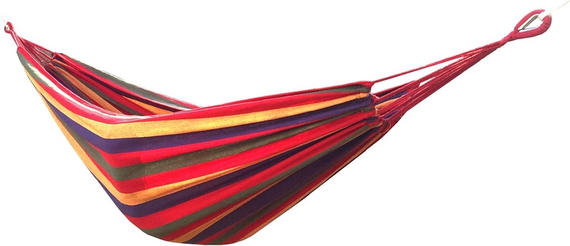 Amazon.com: Honesh Outdoor Leisure Double 2 Person Cotton Hammock : Sports & Outdoors