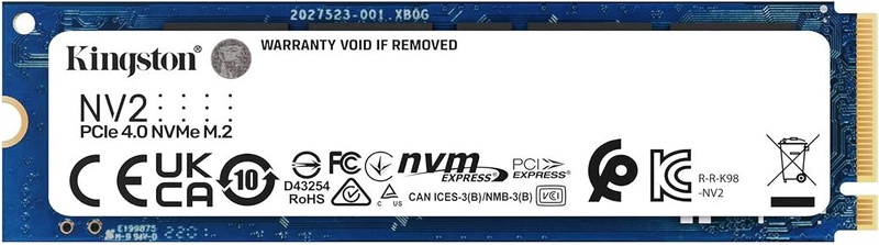 Amazon.com: Kingston NV2 2TB M.2 2280 NVMe Internal SSD | PCIe 4.0 Gen 4x4 | Up to 3500 MB/s | SNV2S/2000G : Electronics