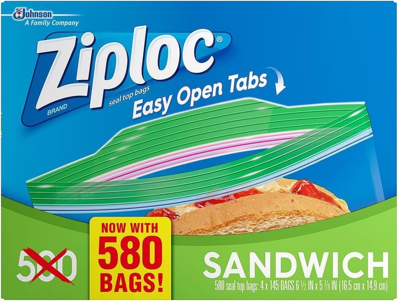 Amazon.com: Jumbo Pack of 580 Sandwich Bag : Health & Household