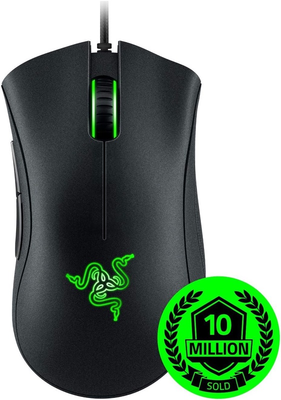 Amazon.com: Razer DeathAdder Essential Gaming Mouse: 6400 DPI Optical Sensor - 5 Programmable Buttons - Mechanical Switches - Rubber Side Grips - Classic Black: Computers & Accessories