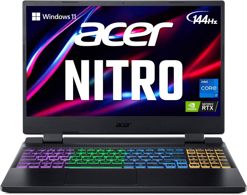 Amazon.com: Acer Nitro 5 AN515-58-725A Gaming Laptop | Intel Core i7-12700H | NVIDIA GeForce RTX 3060 Laptop GPU | 15.6