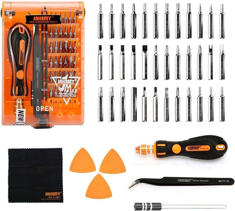 Screwdriver Set 43 In 1 Precision Screwdriver Kit Jakemy Magnetic